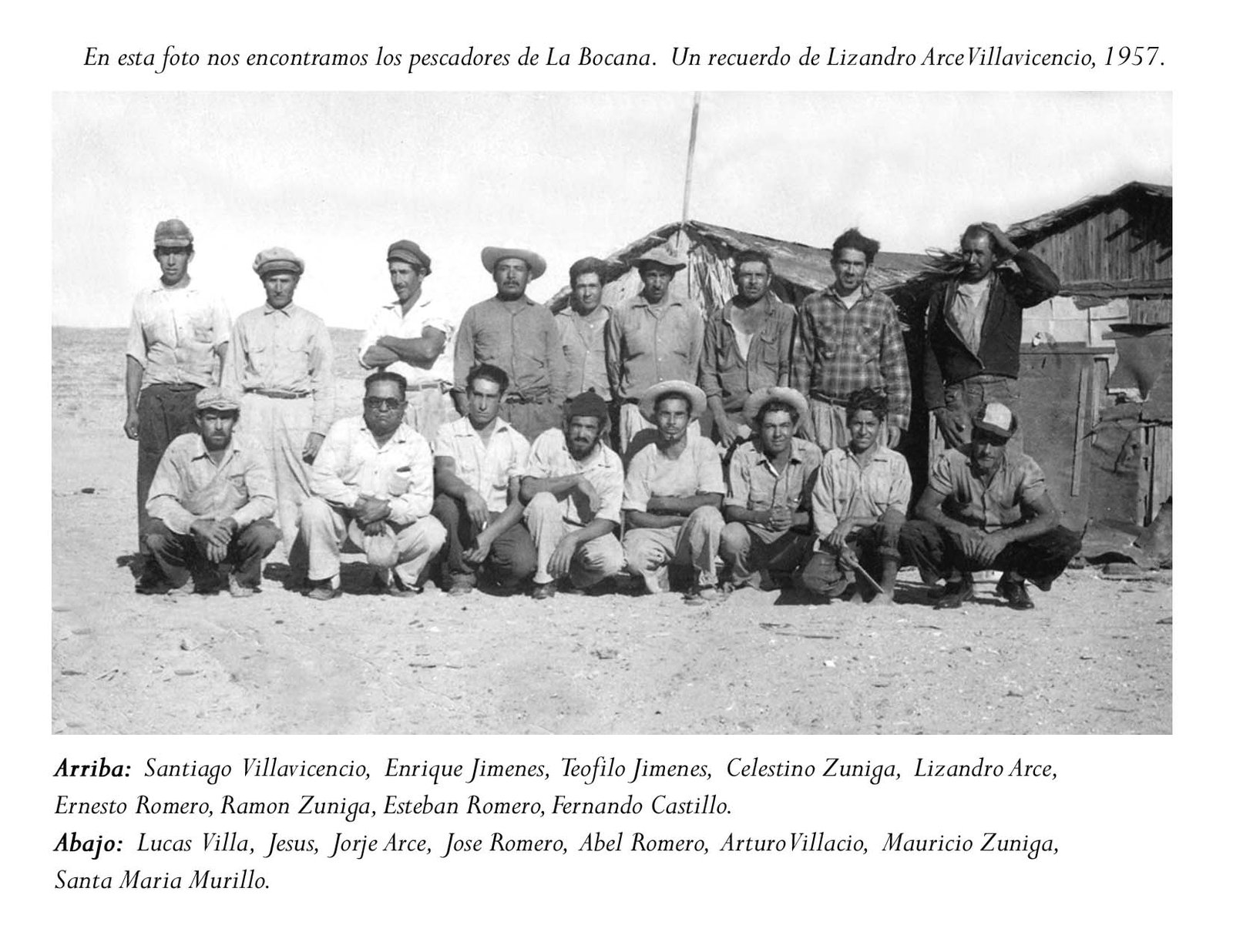 Pescadores históricos de La Bocana, Baja California Sur